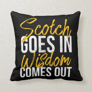 Lättare Scotch Whiskey Scotch Drinker Desig Kudde