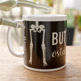 Lättare Skeleton Bones but First Osteography Jumbo Mugg