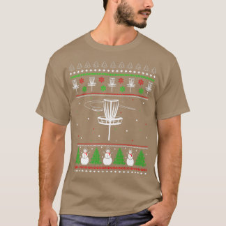 Lättare skiva Golf Ugly jul Sweater Pajama T Shirt