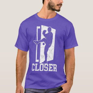 Lättare Slam Door Baseball Pitching Pitch T Shirt