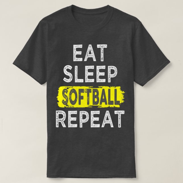 Lättare - Softball Upprepa baskiska spelare R T Shirt (Design framsida)