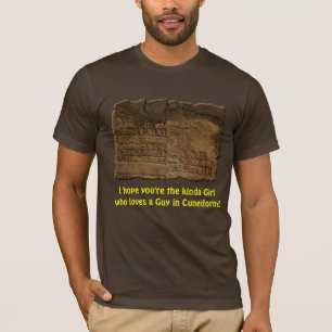 Lättare "Sumerian Cuneiform Writing" T-Shirts