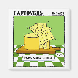 Lättare Swiss Cheese Tecknad Taste Party favors Magnet
