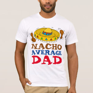 Lättare T-Shirts-PAPPA, MEXIKANISK TEMA T Shirt