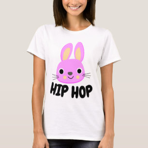 Lättare T-tröjor, HIP HOP Bunny T Shirt