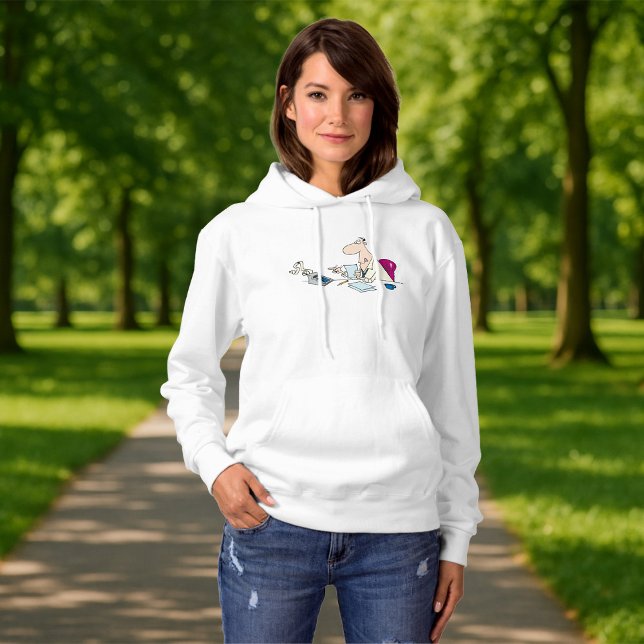 Lättare Tecknad Accountant Kontors humor T Shirt (Skapare uppladdad)
