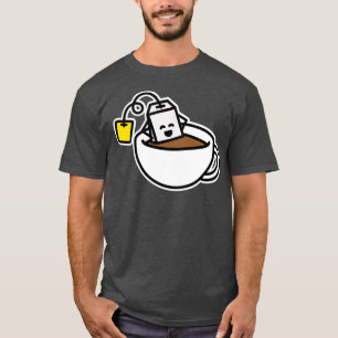Lättare tepåse i tekopp-kopp t shirt