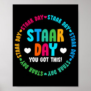 Lättare testning av STAAR-dagsläge på lärartest Poster