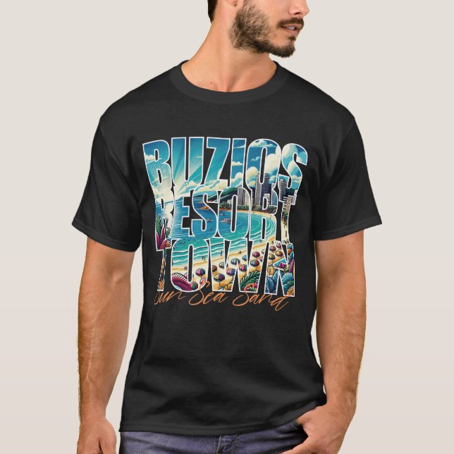 Lättare Tropical Getaway Family Vacation T Shirt (Framsida)