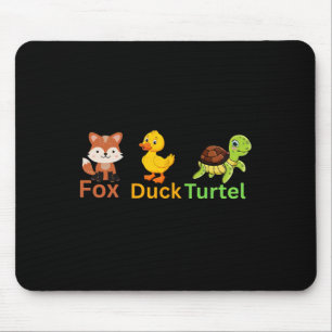 Lättare Trump Subtle Fox Anka Turtle Cute Animal 1 Musmatta