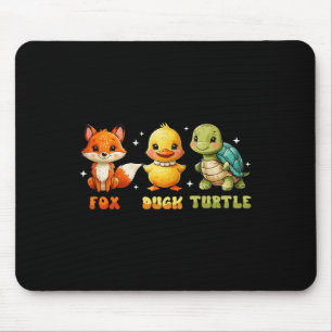 Lättare Trump Subtle Fox Anka Turtle Cute Animal 3 Musmatta
