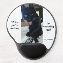Lättare tunga gel mousepad golf