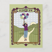 Lättare upp_A_ vykort