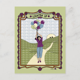 Lättare upp_A_ vykort