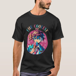 Lättast Coolest Pop Pop Ice Cream T Shirt