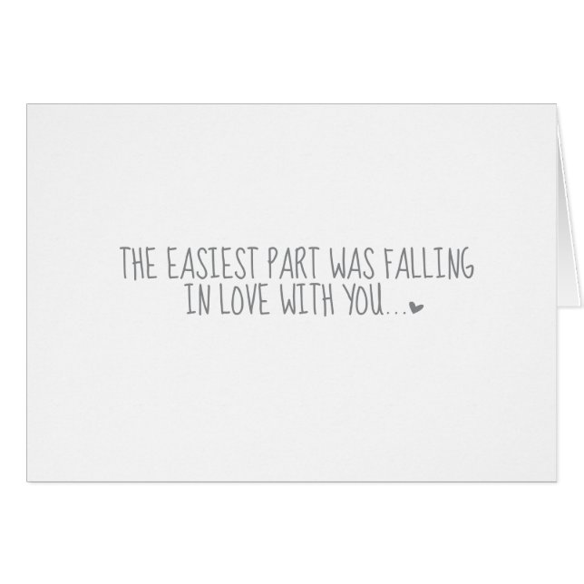 Lättast del hälsningskort (Framsidan Horizontal)