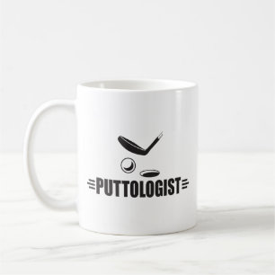 Lättblommiga Golf, skärande Kaffemugg