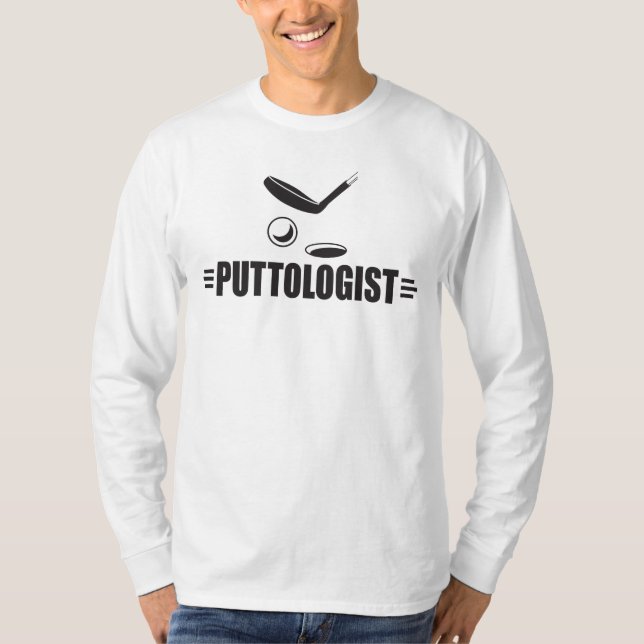 Lättblommiga Golf, skärande Tee Shirt (Framsida)