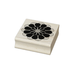 Lättblommigt Power Bloom II + backgr. & idé Stämpel