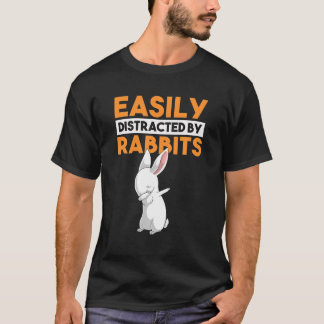 Lättdistraherat av kaninfunny Dabbing Dab Bun T Shirt