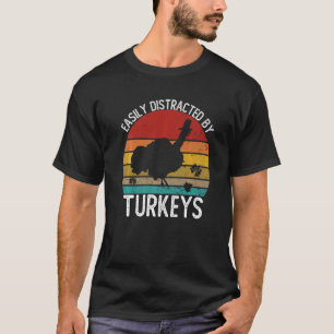 Lättdistraherat av Turkiets Vintage Turkiet T Shirt