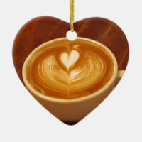 Latte Art Coffee Kärlek