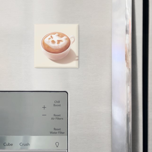 Latte Art Magnet (In Situ (Fridge))