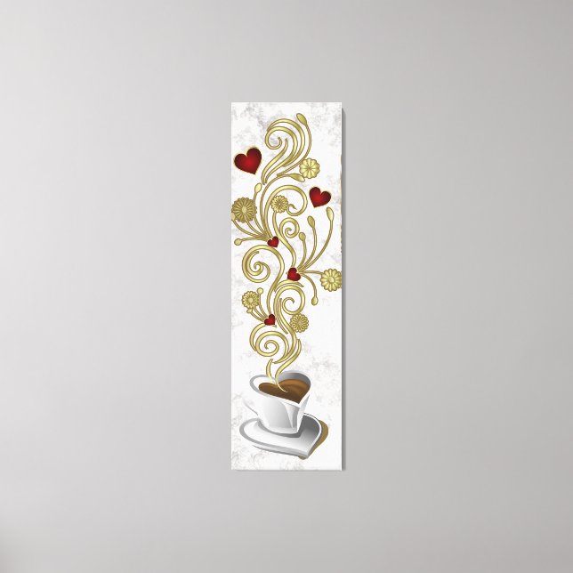 Latte Kärlek Canvastryck (Framsida)