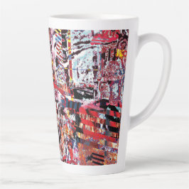 Latte Mug – Fragmented Pulse