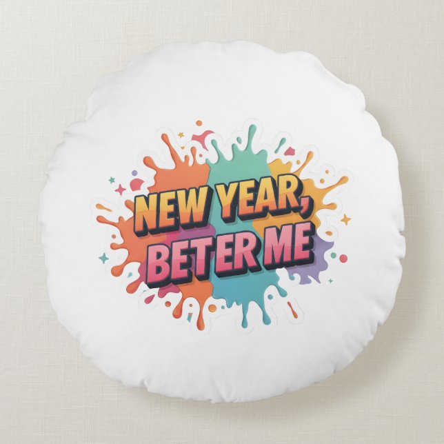 Latte Mug Rund Kudde (Framsidan)