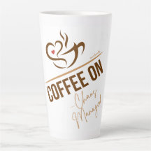 Latte Mugg - Coffee On - Chaos Managed