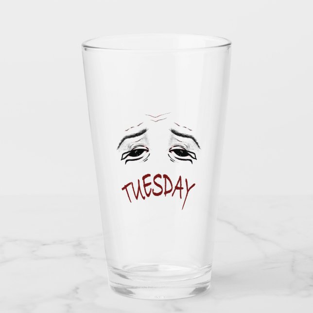 Latte-mugg Glaskopp (Framsida)
