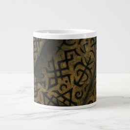 Latte mugg med Mystic Symbols Jumbo Mugg