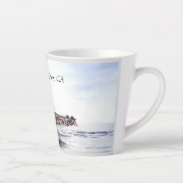 Latte Mugg med San Clemente Pier