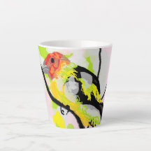 Latte Mugg: Tanagers Bird of Oregon