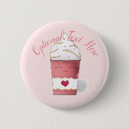 Latte- och beskvret (Rosa) Knapp