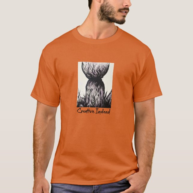Latte Starkt Kreativ T Shirt (Framsida)