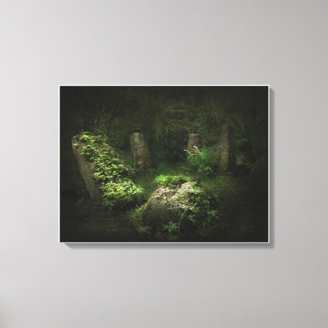 Latte Stones störde Tasa Jinapsan Way Canvastryck (Framsida)