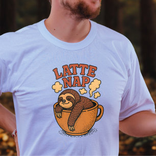 Latte tupplur t shirt