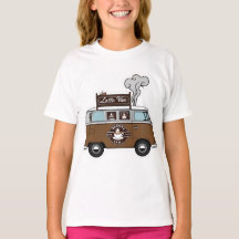 Latte Van Coffee T-Shirt - Cute Graphic Tee