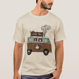 Latte Van Coffee T-Shirt - Cute Graphic Tee