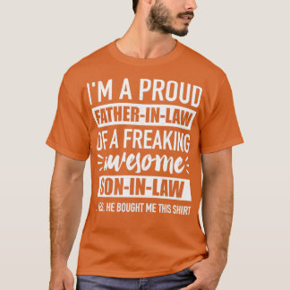 Lätten om fatherinlaw i fantastisk t shirt