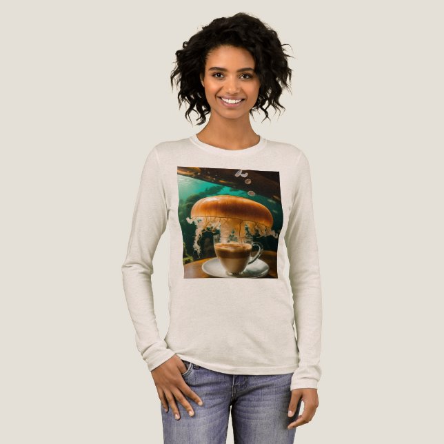 Lattepaus under havet t shirt (Hel framsida)