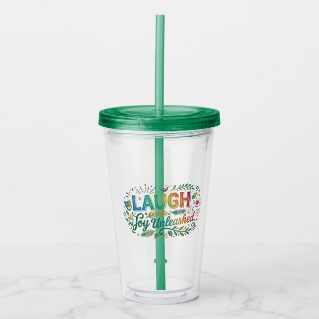 Latterglädje Utan Gränser Take Away Mugg (Framsida)