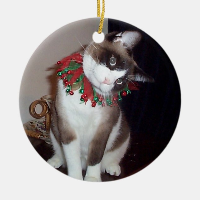 Lattes jul julgransprydnad keramik (Framsidan)