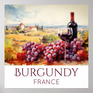 Lättfärgad vineyard-Personlig Poster