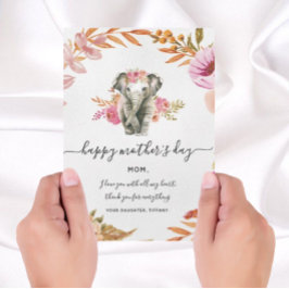 Lättfärgselfenben och blommor, Helgdag Inbjudningar