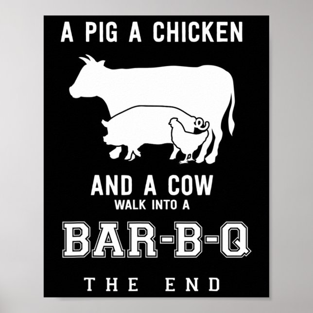 Lättfilig Gris-kammad storia av Bbq Master Roast G Poster (Framsidan)