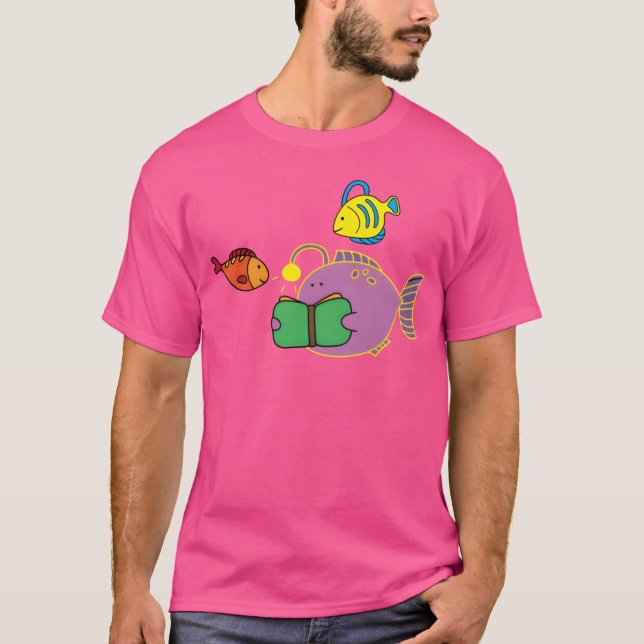 Lättfiskad tonfisk i Bok med vänner g T Shirt (Framsida)