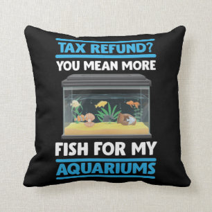 Lättfiskare som redovisar Aquarium Fish Älskare Kudde